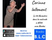 Corinne Lallement - Présentation De L'Album Mon Destin 06 Novembre 2020